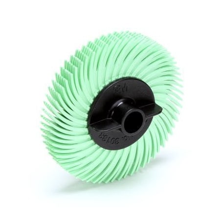 3M Scotch-Brite Radial Bristle Disc Thin Bristle, 2 In X 3/8 In 1 Micron 61500176062